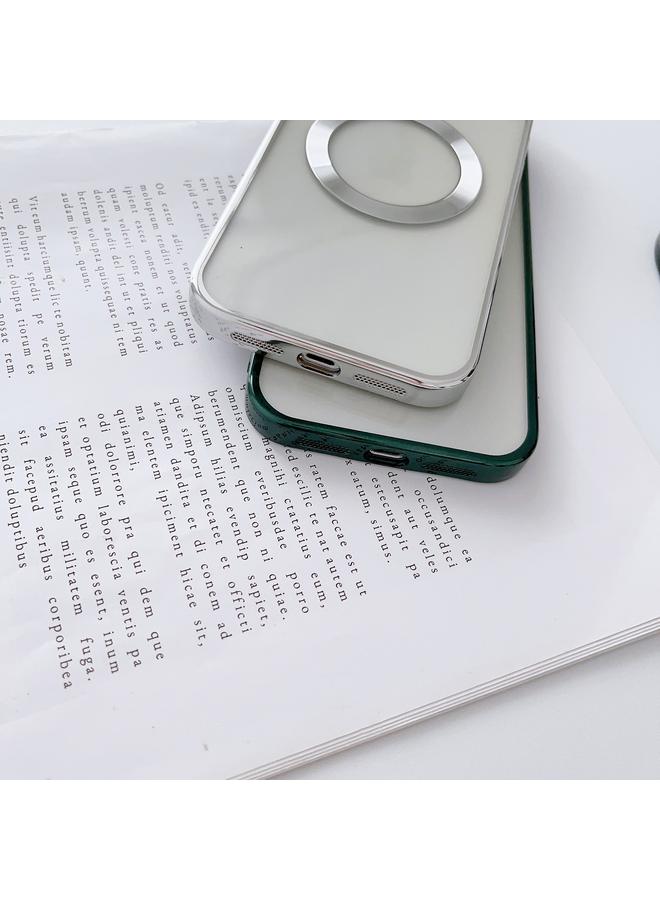 S-TOP Case For iPhone 14 Pro MagSafe Electroplated Magnetic TPU Phone Case with Dust Filter & Lens Film - Image 5