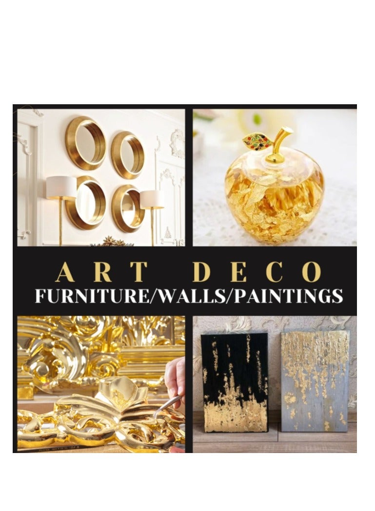 إيلهو رقائق الذهب 10 قطعة 9 جرام رقائق حقيقية أطباق الزخرفية نقية للطبخ الكعك الشوكولاتة الديكور الجلد الجمال الصحة سبا غير صالحة للأكل - Image 4