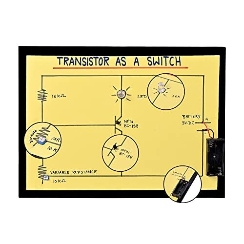 sameer science projects Transistor As A Switch Working Science Project - Image 1
