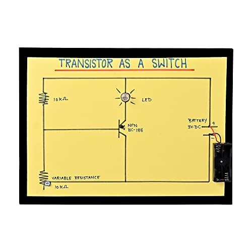sameer science projects Transistor As A Switch Working Science Project - Image 2
