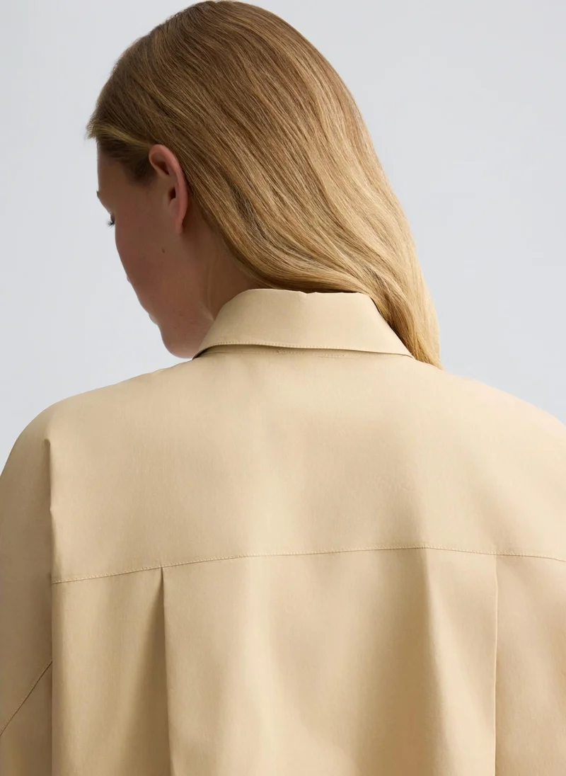 Liu Jo Cotton boxy shirt