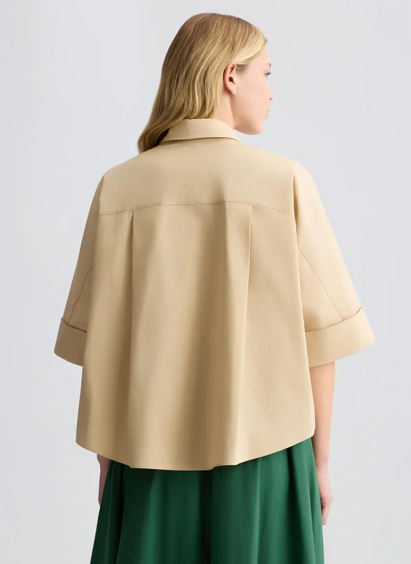 Liu Jo Cotton boxy shirt