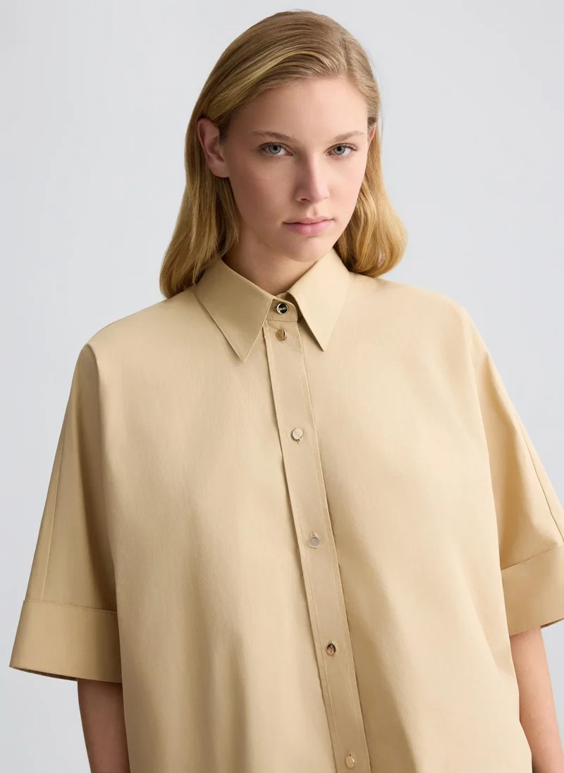 Liu Jo Cotton boxy shirt