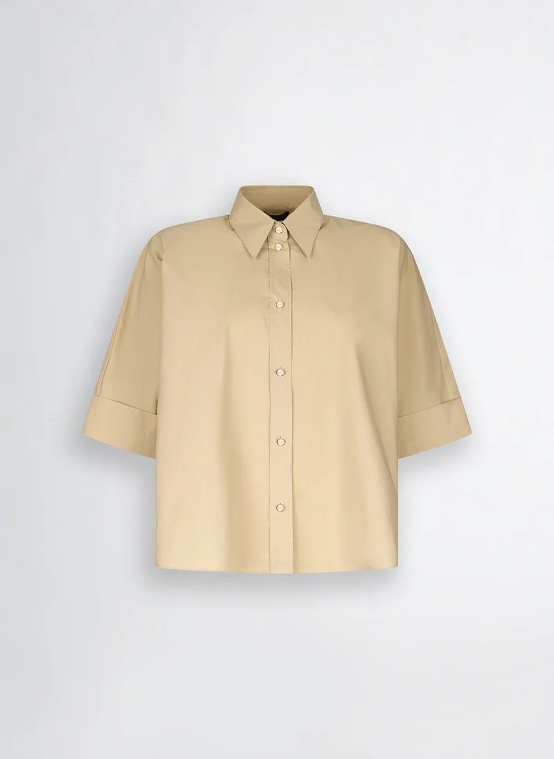 Liu Jo Cotton boxy shirt