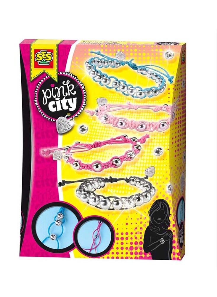 SES Creative SES Creative -  Pink City Friendship Bracelets  - Image 1