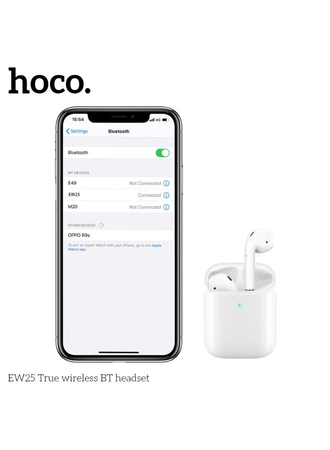 هوكو. سماعة رأس BT لاسلكية حقيقية EW25 - Image 4