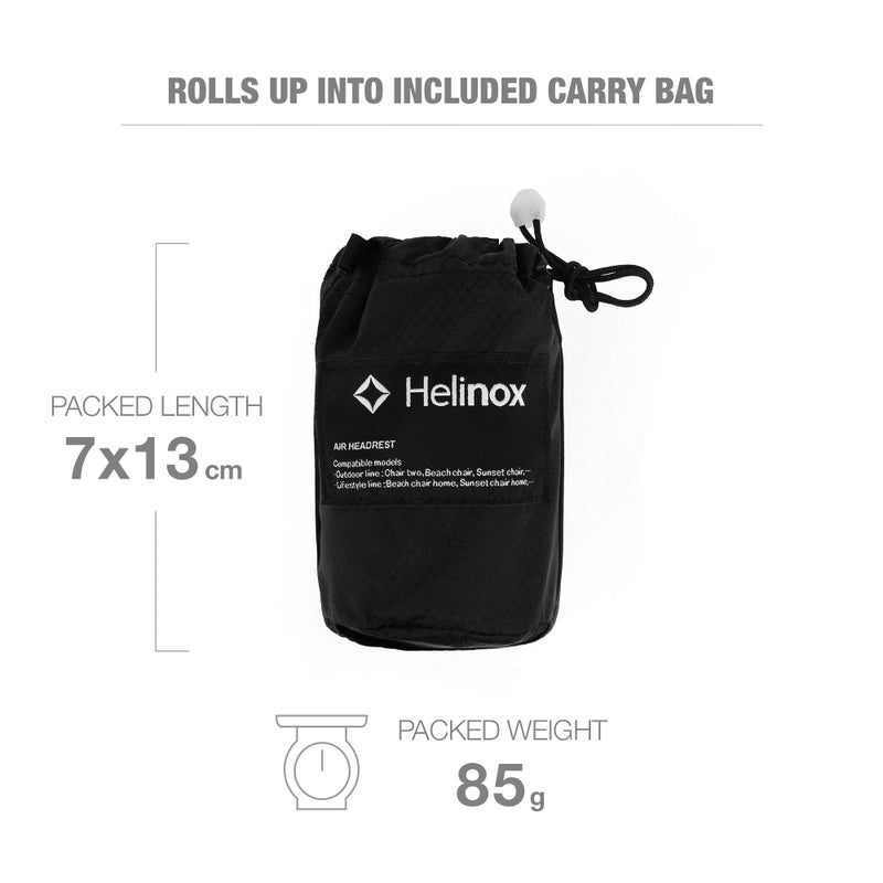 Helinox Inflatable Headrest Camping Chair Air Pillow - Image 3