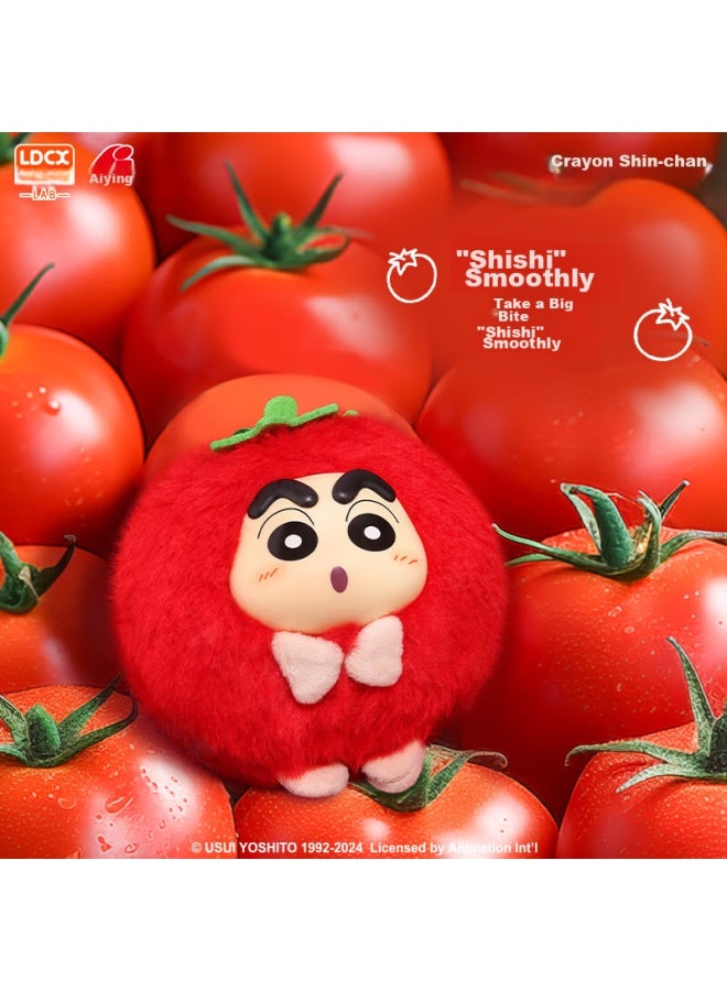 Ldcx Lingdong Chuangxiang Crayon Shin-chan, Chef Shin-chan Figurine, Plush Toy Series, Valentine's Day Birthday Gift, Blind Box - Image 1