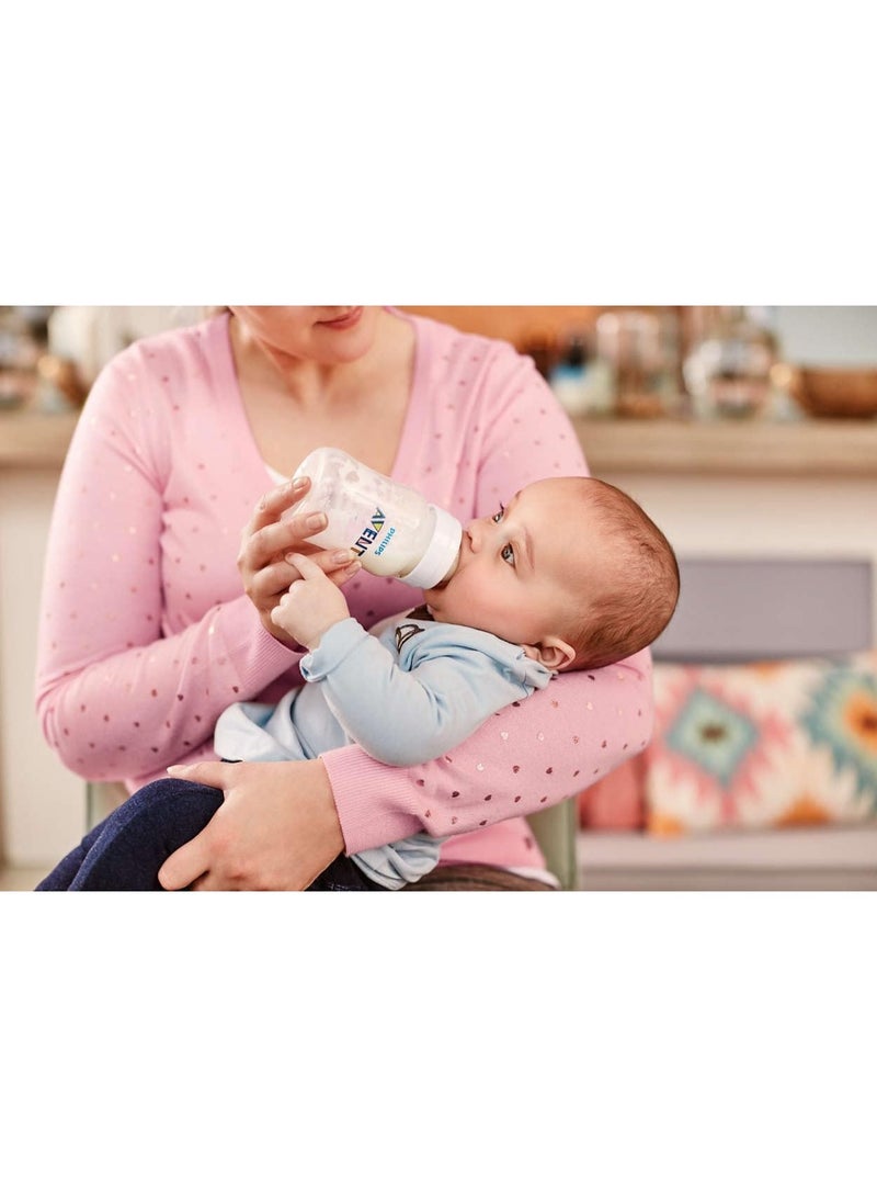 Avent Philips Avent Anti-Colic Baby Bottle – 2 Pieces, 125ml – Reduces Discomfort, Easy to Use, Safe and Comfortable - Image 3