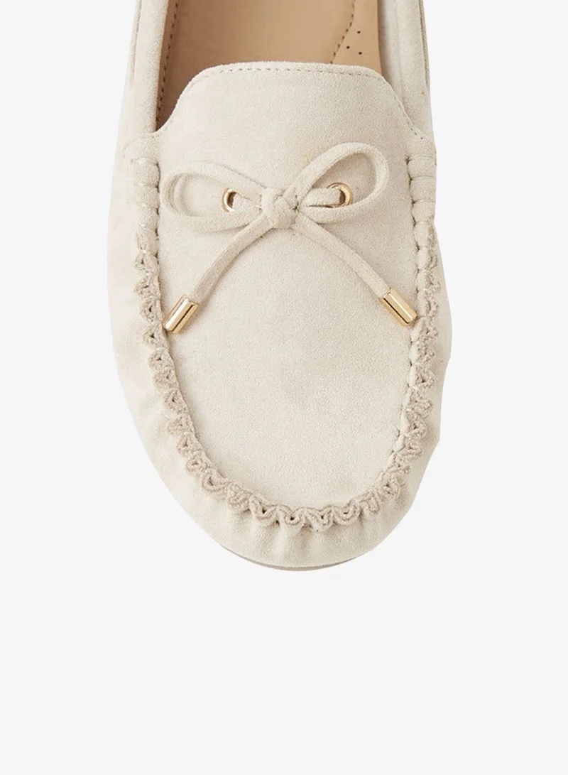 Le Confort BEIGE Women Slip On Moccasins Shoes for Women | Best Price UAE