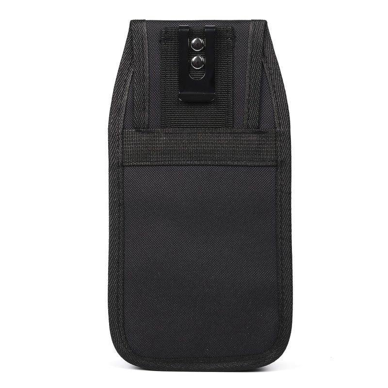VIDAR TOOLS Small Tool Pouch with Belt Clip,Tool Pouch Bag.Tool Belt Pouches,Electrician Tool Pouch.Mini Organizer Pocket Attachment for Tool Belt,5 Pockets and Heavy-Duty Metal Belt Clip Attachment.â€¦ - Image 5