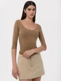 هيكاب Pool Collar Basic Blouse