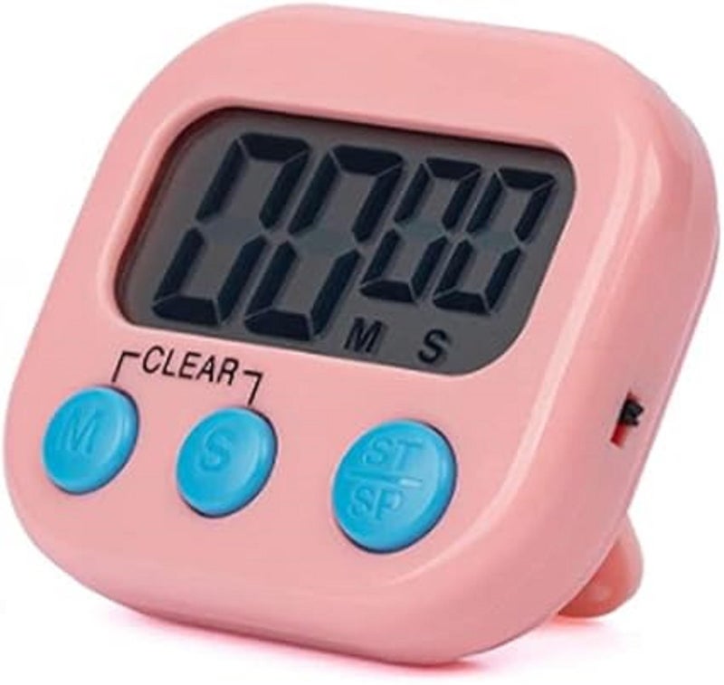 Magnetic Digital Kitchen Timer - Large Display, Electronic Kitchen Cooking Timer for Cooking, Gaming, Gym, Break, Classroom (Cashmere) - Image 1