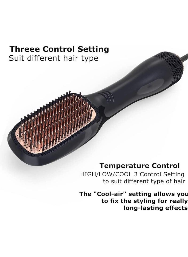 DubaiGallery 2 in 1 Multifunctional Hair Dryer Volumizer Rotating Hot Hair Brush Curler Roller Rotate Styler Comb Styling Curling Iron - Image 3
