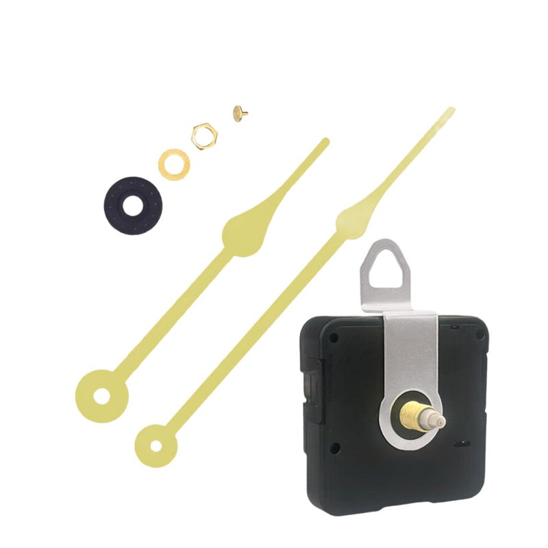 Gold Clock Hands And Quartz Movement Motor Kit For DIY Wall Clock Repair Accessories - Image 2
