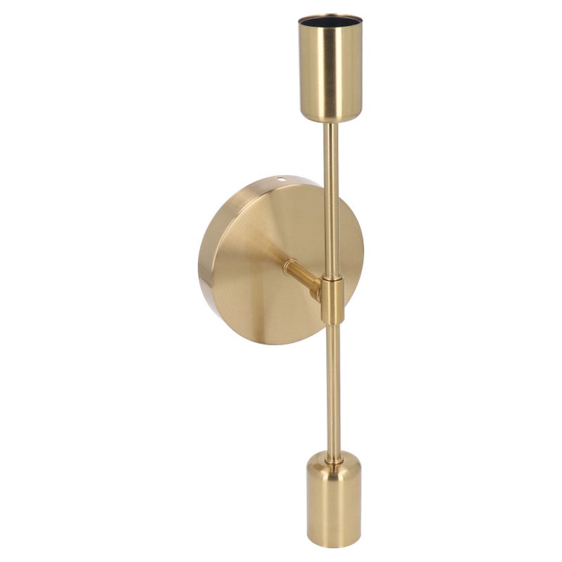 Double Wall Light Base E27 E26 Rust Proof Vintage Wall Lamp Bulb Holder for Living Room Bathroom Gold 85‑265V - Image 2