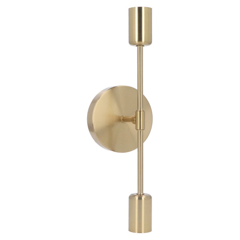 Double Wall Light Base E27 E26 Rust Proof Vintage Wall Lamp Bulb Holder for Living Room Bathroom Gold 85‑265V - Image 1