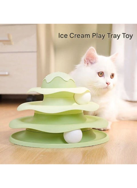 Cat Toy - Cat Amusement Disk, a Self - entertainment Artifact for Cats