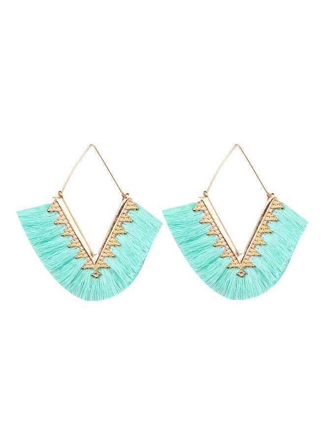NIBEMINENT - V Tassel Dangle Earrings - Image 1