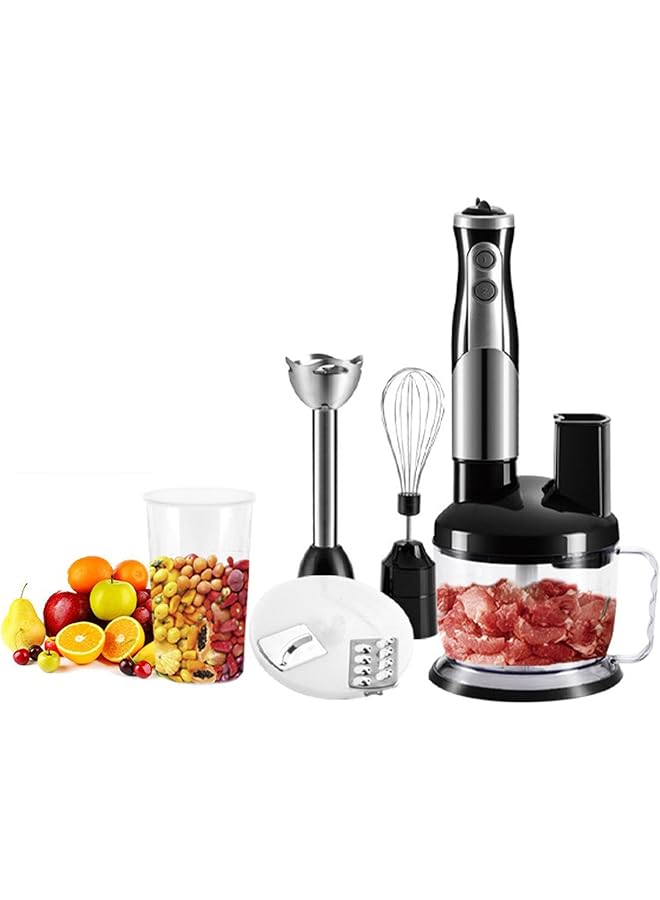 VAOdo 8 In 1 Hand Blender, Electric Stick Blender Set, 700W Anti Splash, Storage Save Space, Scratch Resistant, Ice Crushing, Multi Attachments - Image 1