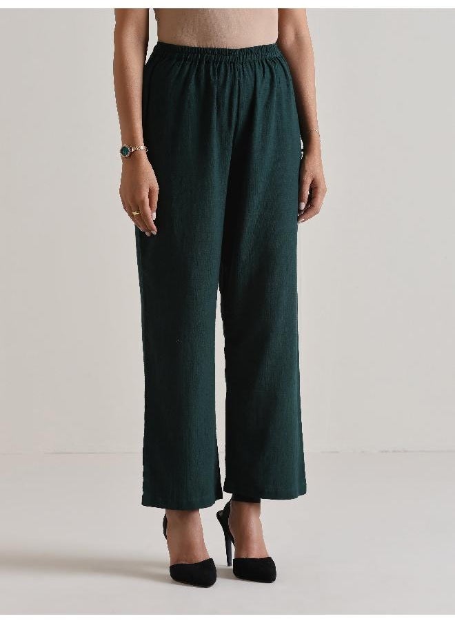 trueBrowns - Dark Green Front Placket Co-Ord Set - Image 1