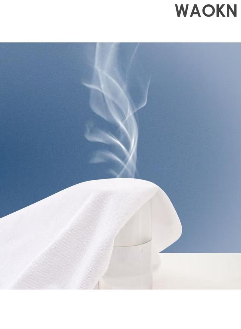 دبليو أيه أو كي أن غطاء واقٍ للمرتبة مقاوم للماء، مصنوع من مادة صوف المرجان، مع حساسية منخفضة لحماية البشرة بشكل أفضل، ووسائد ناعمة وجيدة التهوية، وقطن خالٍ من الضوضاء لحماية مريحة، وغطاء واقٍ للمرتبة كبير الحجم بلون سادة. - Image 2