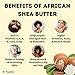 Kyabo New Pure African White Ivory Shea Butter 5Lbs Premium 100% Natural Virgin RAW Organic Grade A Unrefined Ghana Skin Beauty Care Face Body Hair Scalp Non GMO Natural Karite Organics - Image 3