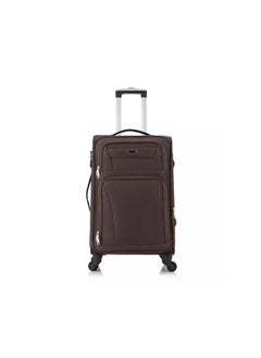 Canvas travel bags with four wheels, size 24in, carrying from 23 to 40 kilograms