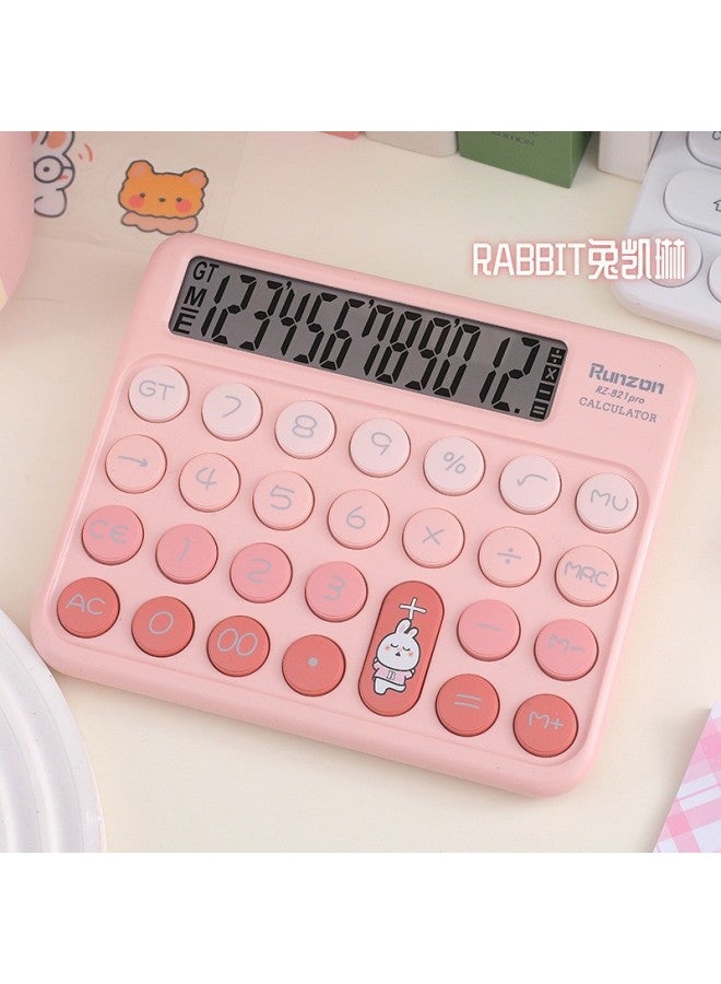 Color Keyboard Gradient Dopamine Calculator Round Mechanical Computer Advanced High Color Value Student Office Creativity