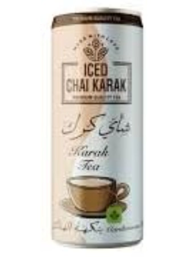 شاي كرك استمتع بالمذاق الغني والمنعش لشاي الكرك المثلج بنكهة الهيل، مشروب بارد جاهز للشرب في أي وقت. يتميز بمزيج أصلي من توابل الكرك ولمسة من الهيل، ليكون مثالياً لأيام الصيف الحارة، التجمعات، أو كشراب يومي منعش.  تحتوي كل عبوة على 3 علب، مما يجعلها مناسبة للمشاركة أو الاستمتاع في المنزل، المكتب، أو أثناء التنقل. نكهة طبيعية، حلاوة خفيفة، ويقدم باردًا لمزيد من الانتعاش. - Image 2