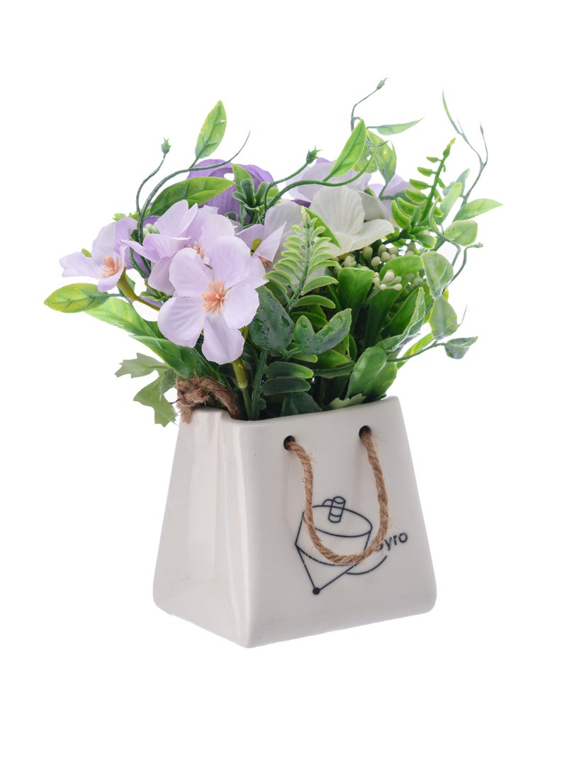 Yubiso Artificial plant with pot - Image 2