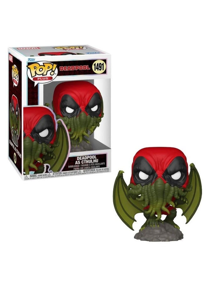 Funko Pop! Plus Marvel Deadpool Deadpool As Cthulhu Vinyl Bobblehead (9.7 Cm) - Image 2
