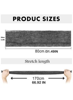 GNAFOTU African Net Sponge, 4 Pcs Exfoliating Premium Nylon Bathing/Wash Net for Daily Back Body Scrub Scrubber Shower Net  - Image 4