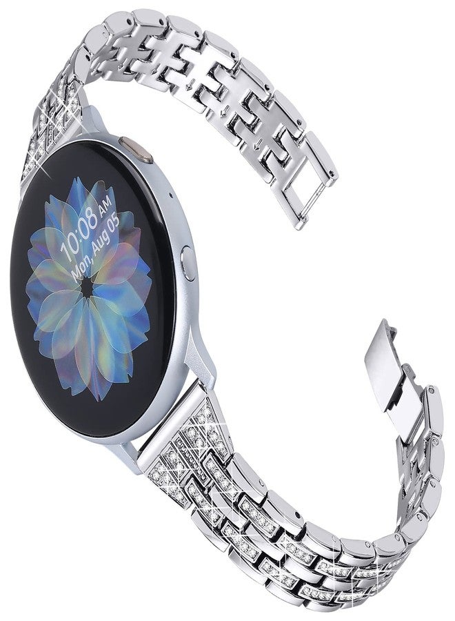 JOYOZY Women Stylish Bands Compatible with Galaxy Watch 6/7/FE/4/5 40mm 44mm/Watch 5 Pro 45mm/Watch 6/4 Classic 42mm 46mm 43mm 47mm/Active 40mm/Active2 40mm 44mm,20mm Quick Release Strap - Image 1