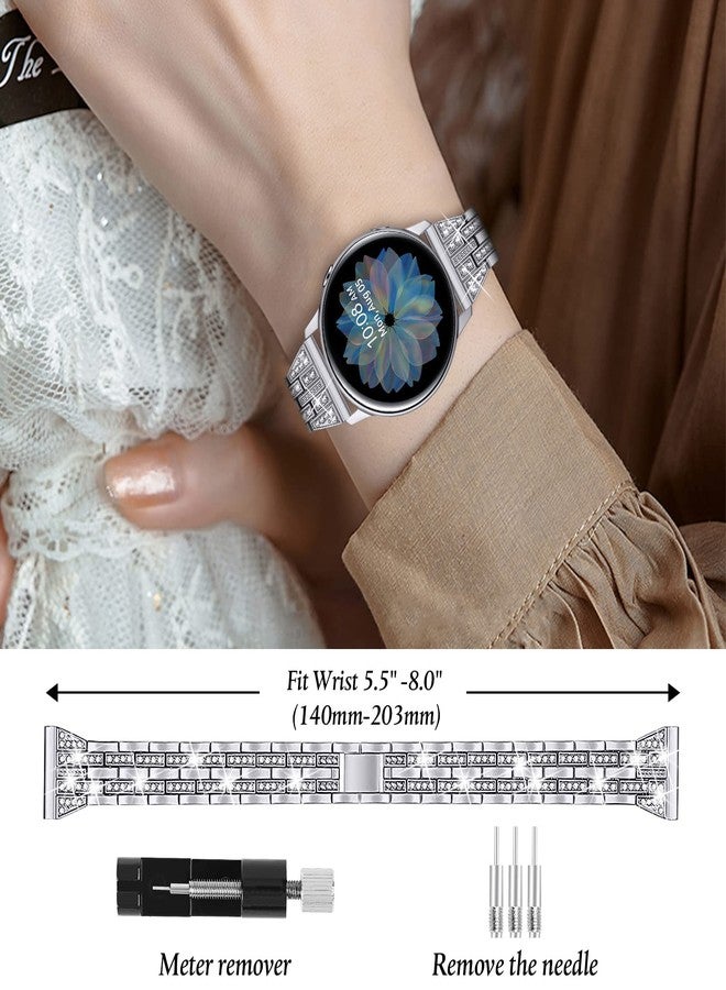 JOYOZY Women Stylish Bands Compatible with Galaxy Watch 6/7/FE/4/5 40mm 44mm/Watch 5 Pro 45mm/Watch 6/4 Classic 42mm 46mm 43mm 47mm/Active 40mm/Active2 40mm 44mm,20mm Quick Release Strap - Image 3