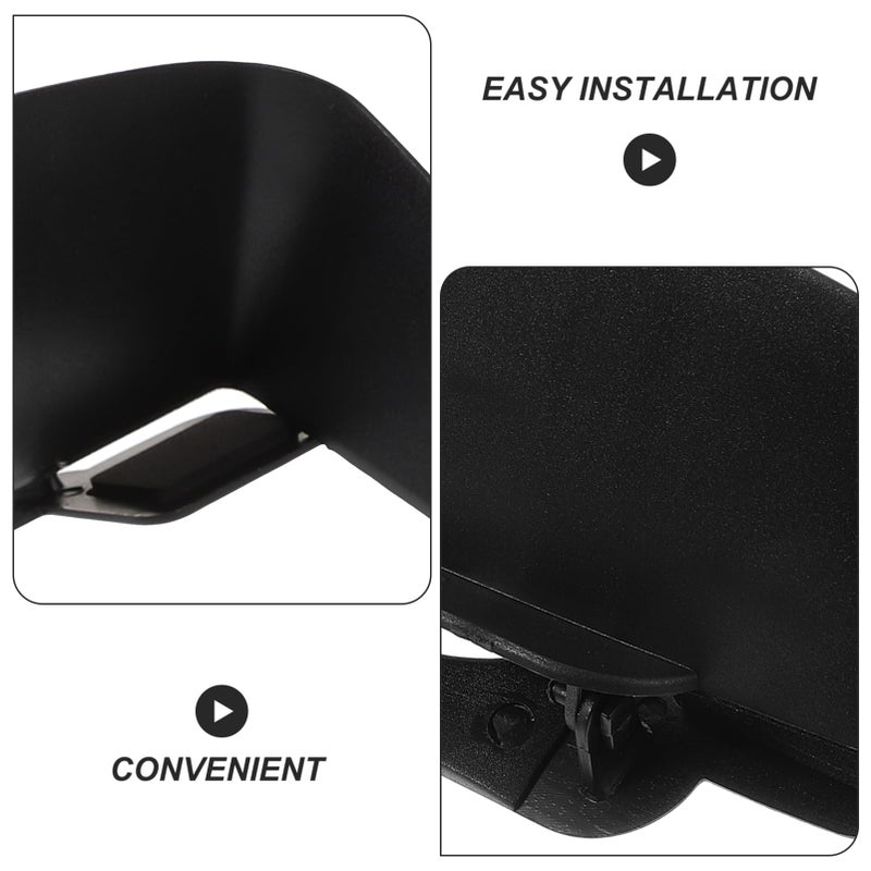 Universal Car GPS Sunshade Clip On Sun Block Anti Glare Cover for Navigation Screen - Image 3