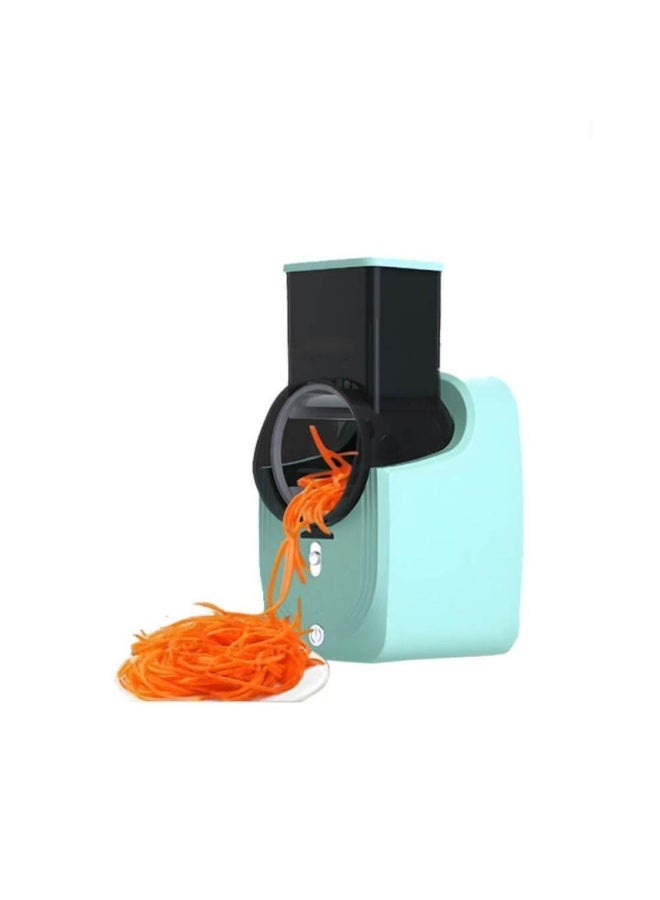 Tradeo Electric Vegetable Cutter 3-in-1, 50W Multi-Function Slicer & Shredder with 3 Blade Attachments - Image 1