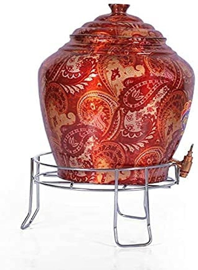 KIDINGTON Fancy 3 Leg Matka Stand Stainless Steel Kitchen Water Pot Matka Stand, Plant Pot Stand (10 x 10 x 5.75 inch) - Image 3
