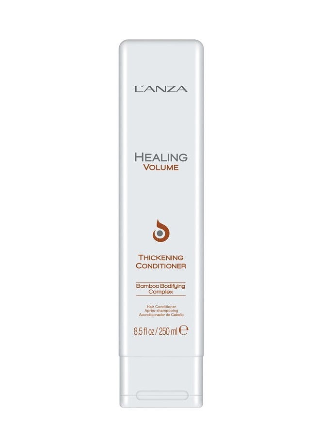 L'anza Healing Volume Thickening Conditioner, Boosts Shine, Volume, and Thickness of Fine Flat Hair, Hair Thickening Conditioner Rich With Bamboo and Keratin, Luxury Hair Care - Image 1