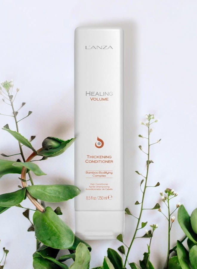 L'anza Healing Volume Thickening Conditioner, Boosts Shine, Volume, and Thickness of Fine Flat Hair, Hair Thickening Conditioner Rich With Bamboo and Keratin, Luxury Hair Care - Image 5