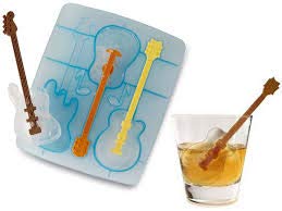 THE QUIRK BOX Flexible Silicon Icetray Guitar Ice Tray for Party Home and Kitchen - Set of 2 - Image 2