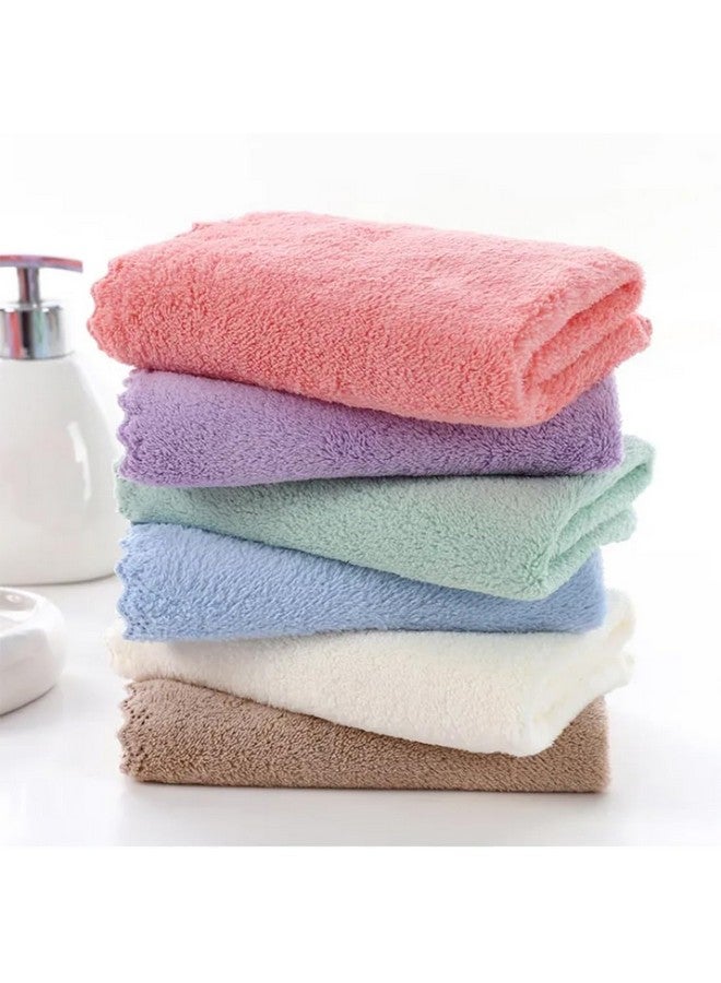 Timbuk2 Handkerchiefs Ultra Absorbent And Super Soft Microfiber Face Towels Baby Wash Cloth Multi Purpose Fingertip Towels Soft Face Cloth Newborn Babies,Women, Girls - Multicolour (24X24, 12) - Image 3