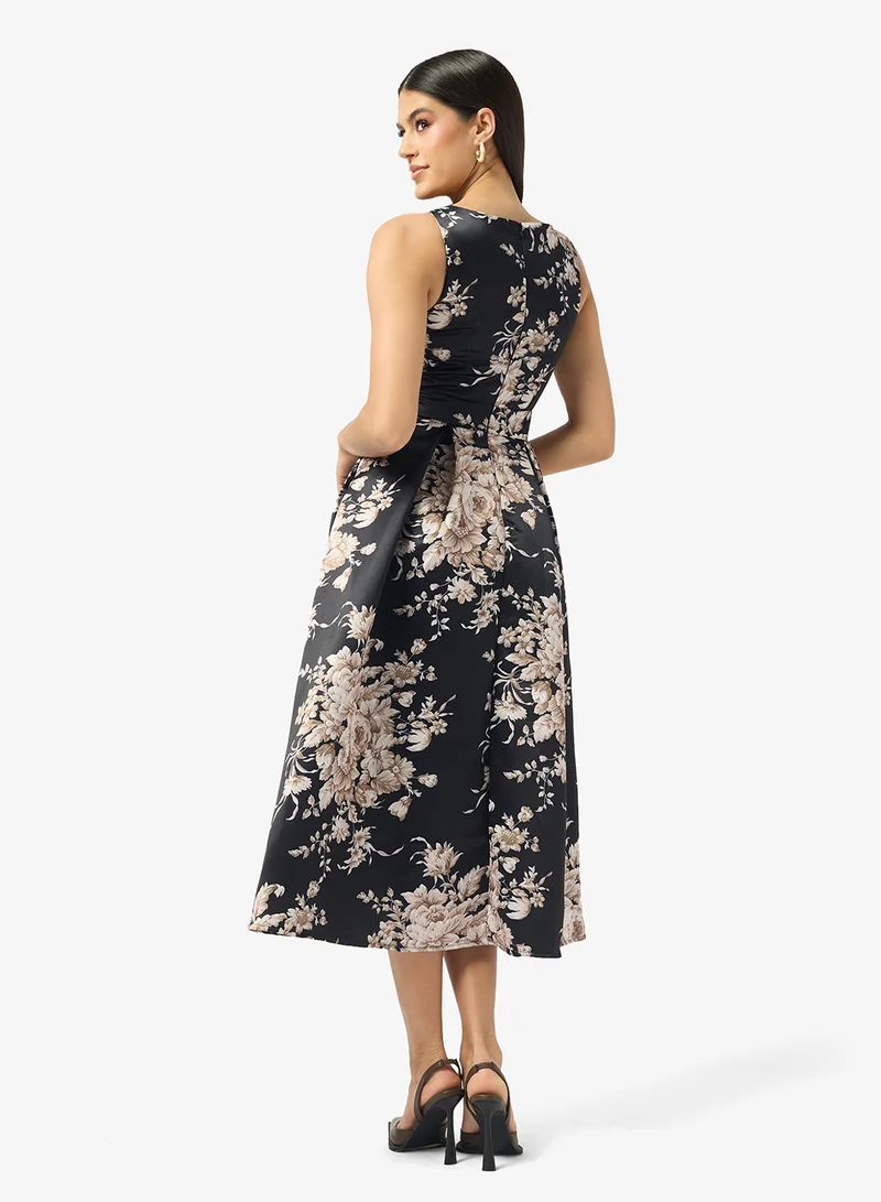 ايلا Floral Print Dress