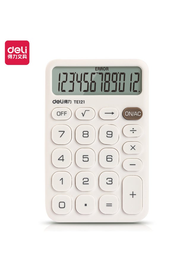 Deli Calculator High-looking Student Portable Mini Office Stationery Small Size Computer