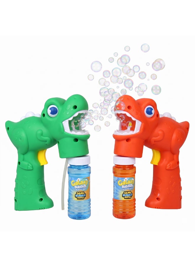 Galaxy Toys لعبة مسدس فقاعات كبيرة مع محلول فقاعات – مسدس فقاعات عالي الإنتاج للأطفال للعب في الهواء الطلق والاحتفالات assorted 1pc - Image 3