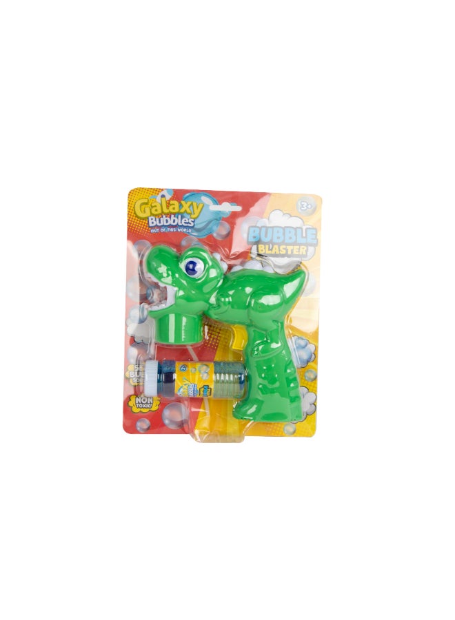 Galaxy Toys لعبة مسدس فقاعات كبيرة مع محلول فقاعات – مسدس فقاعات عالي الإنتاج للأطفال للعب في الهواء الطلق والاحتفالات assorted 1pc - Image 1