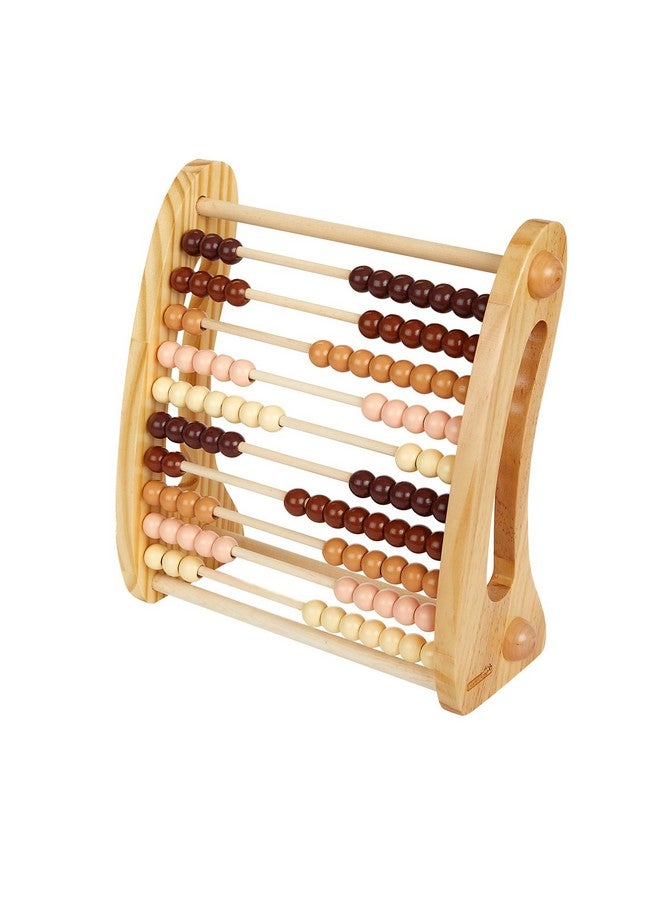 Excellerations Wooden Abacus - Natural - 12"H by 11"W - Kids Math, Counting Beads - Image 5