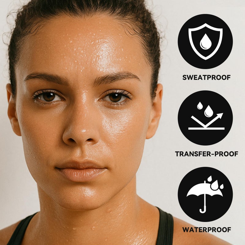 FV Matte Waterproof Foundation-Longwear Transfer-Proof, with Medium to Full Coverage, Oil-control & Lightweight, Liquid Foundation Makeup for Normal/Oily skin, 30g, Classic Ivory - Image 5