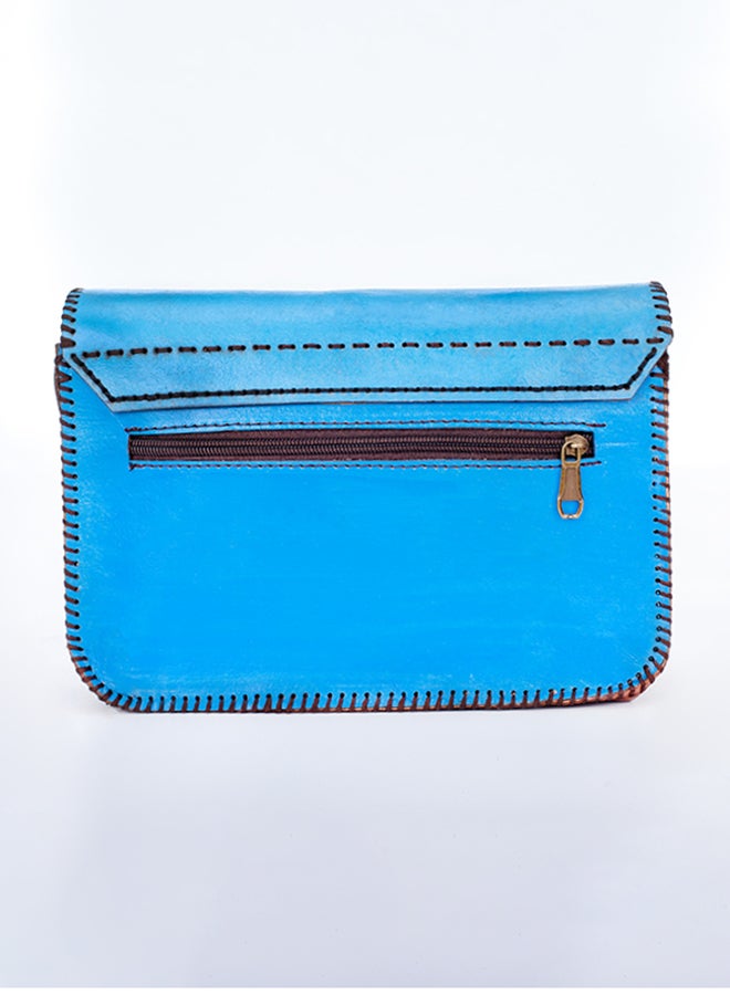 Sheer Fashionable Leather Crossbody Bag - Image 4