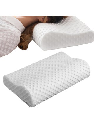 Memory Foam Pillow, Orthopedic Pillow for Neck Pain Cervical Contour Memory Foam Pillow, Specialty Medical Pillows for Neck Pain, Contour Pillow (Regular) - pzsku/ZF69C34856074610C2A7AZ/45/_/1727253989/c665b168-bc86-41f6-96d8-28035e9fb66a